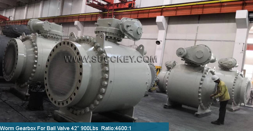 Worm Gearbox For Ball Valve