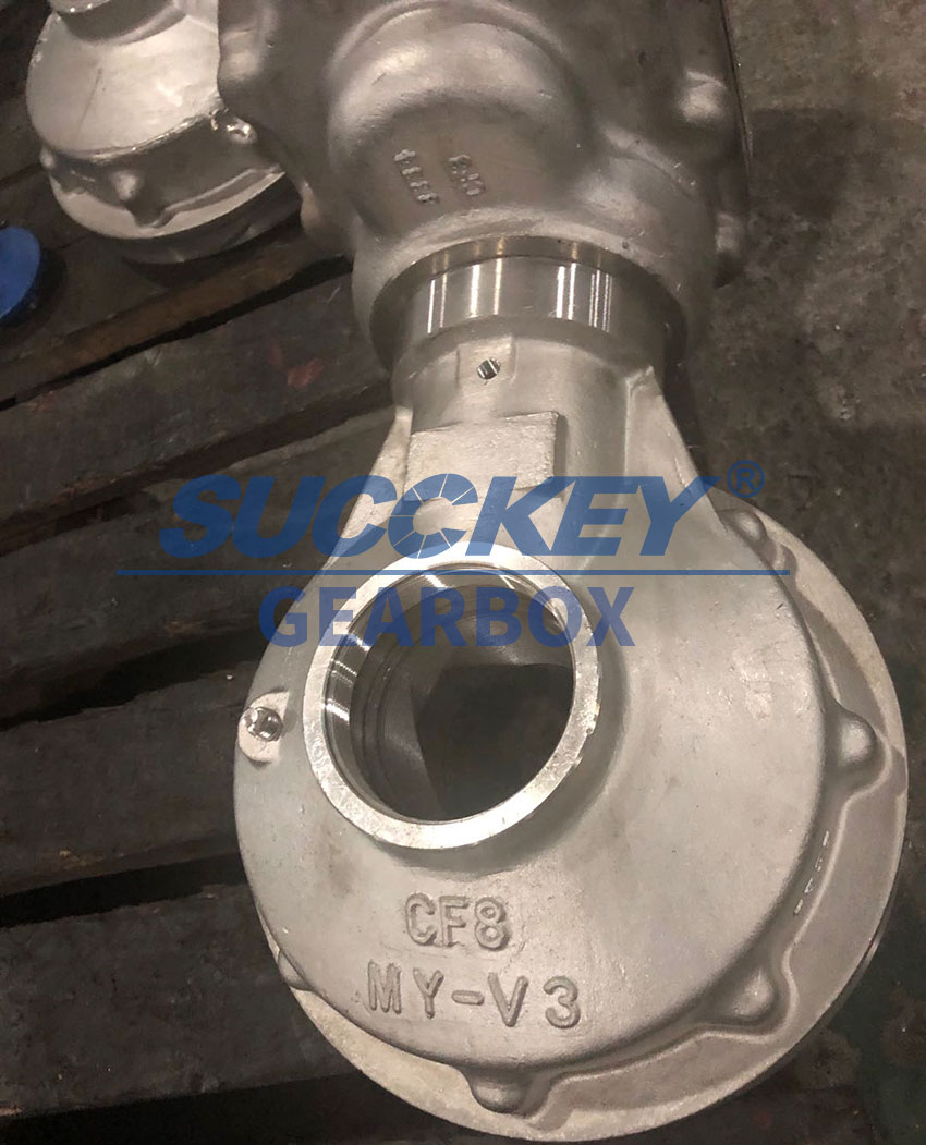 ASTM CF8 CF8M Material Valve Gearbox 