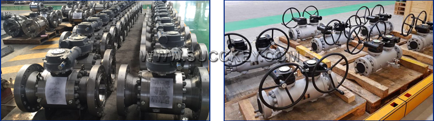 Worm Gearbox For Ball Valve